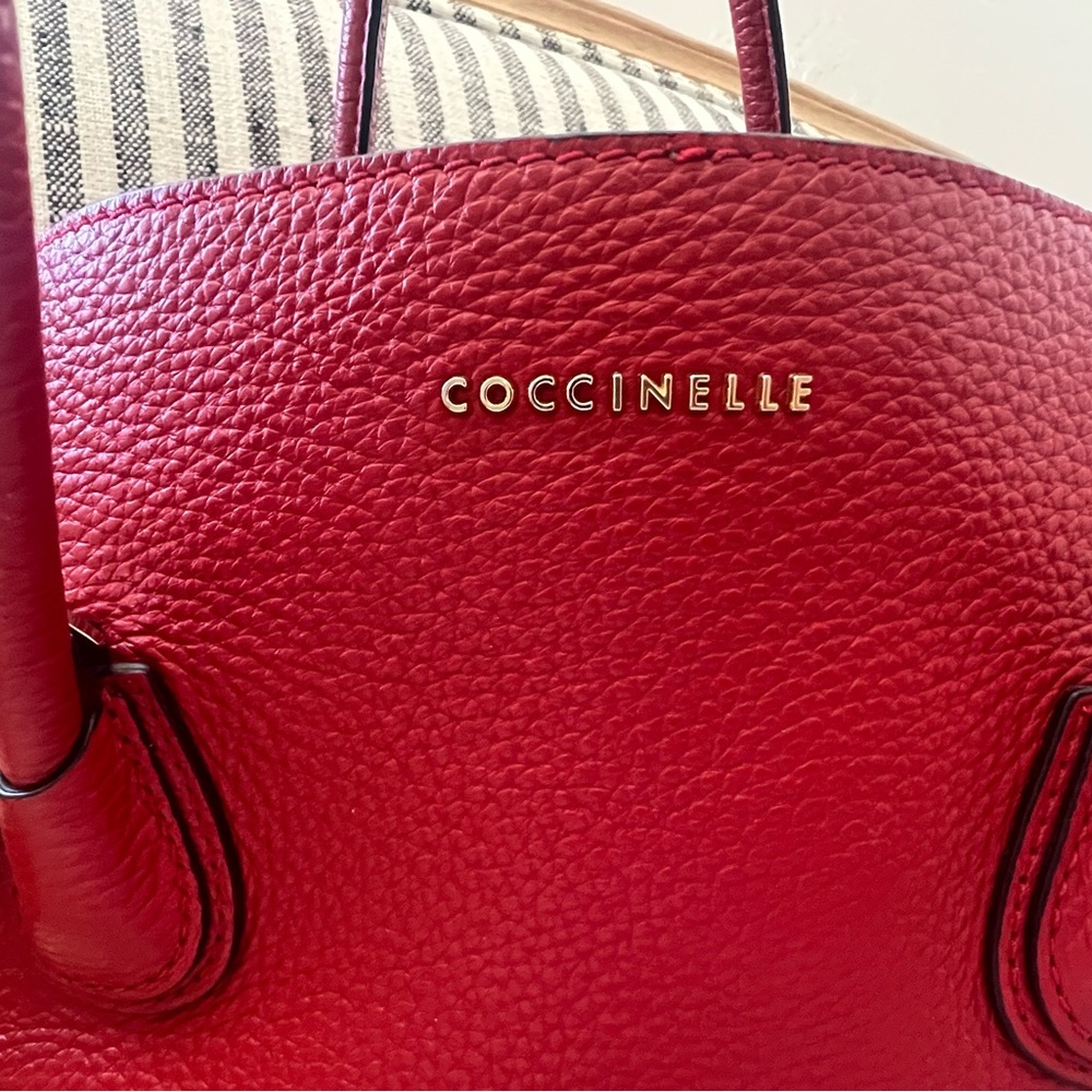 Red Leather Satchel